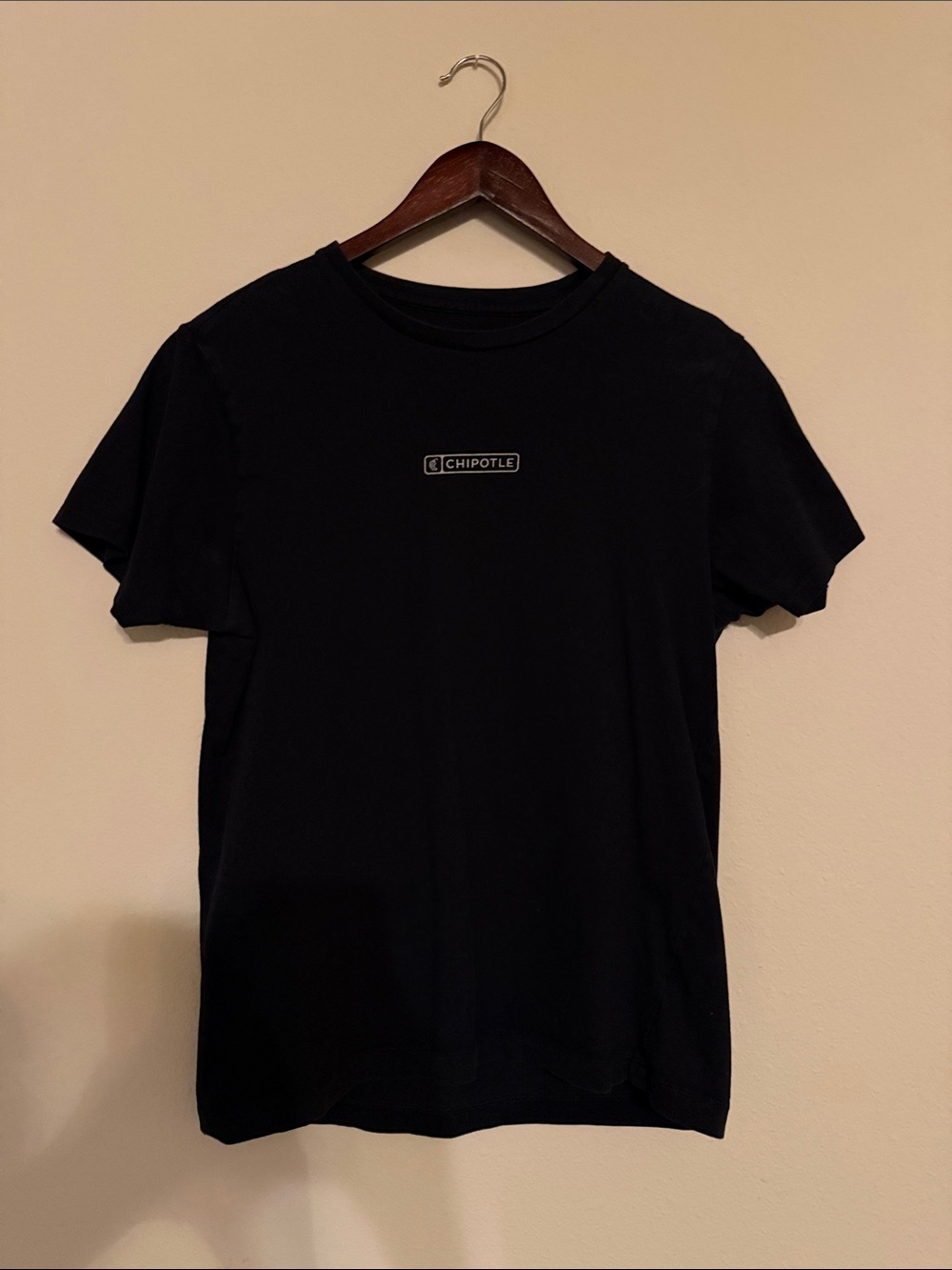 Chipotle Black Crew Neck T-Shirt Unisex